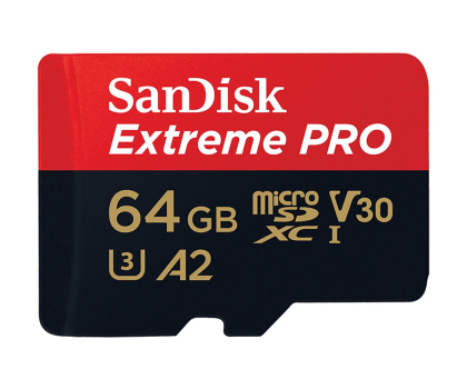 Nośnik pamięci SANDISK microSD 64GB 170MB/s SDSQXCY-064G-GN6MA